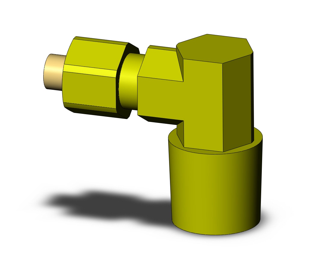 SMC KFL04B-02S fitting, male elbow, INSERT FITTING