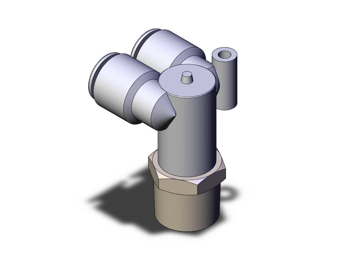 SMC KGLU10-04S fitting, branch male elbow, ONE-TOUCH FITTING, STAINLESS STEEL