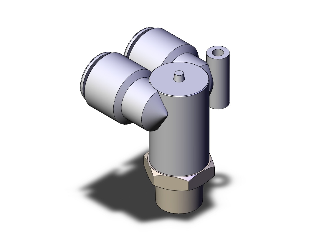 SMC KGLU12-03S fitting, branch male elbow, ONE-TOUCH FITTING, STAINLESS STEEL