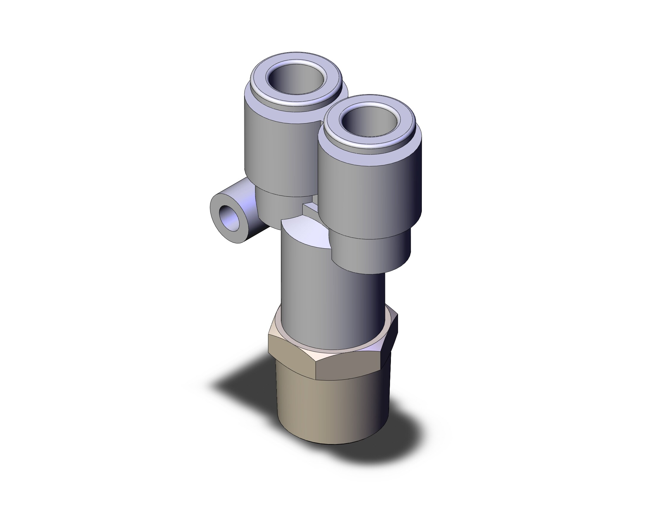 SMC KGU08-03S fitting, stainless steel, ONE-TOUCH FITTING, STAINLESS STEEL