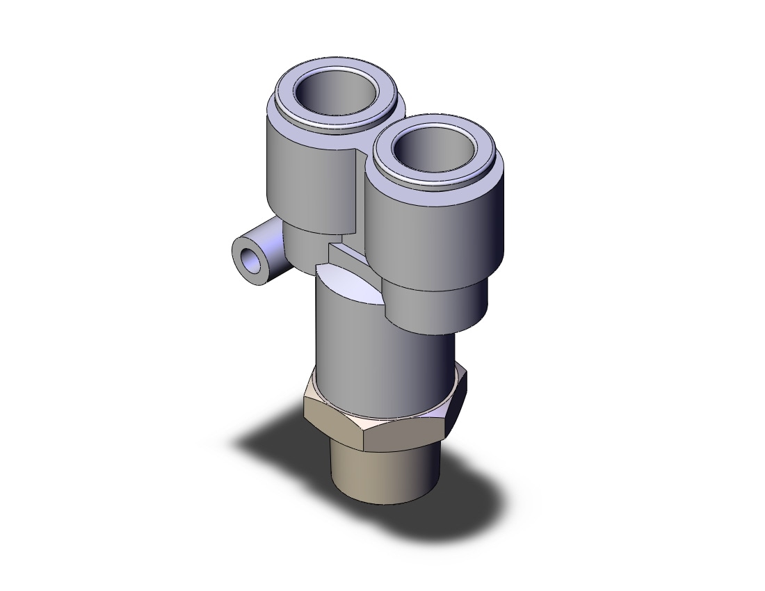 SMC KGU12-03 fitting, stainless steel, KG/KQ(X23) 1-TOUCH STAINLESS (sold in packages of 2; price is per piece)