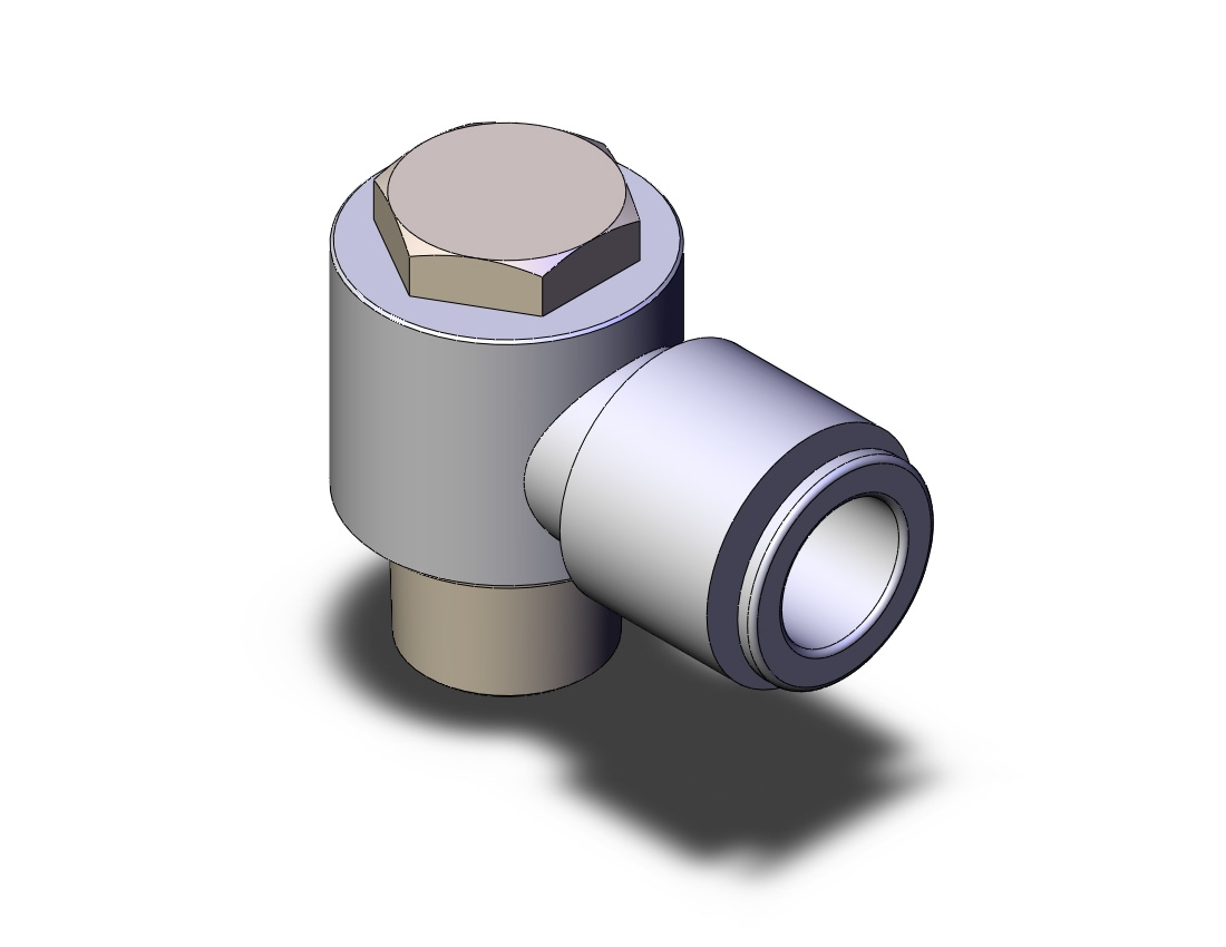 SMC KGV12-03S fitting, universal male elbow, ONE-TOUCH FITTING, STAINLESS STEEL