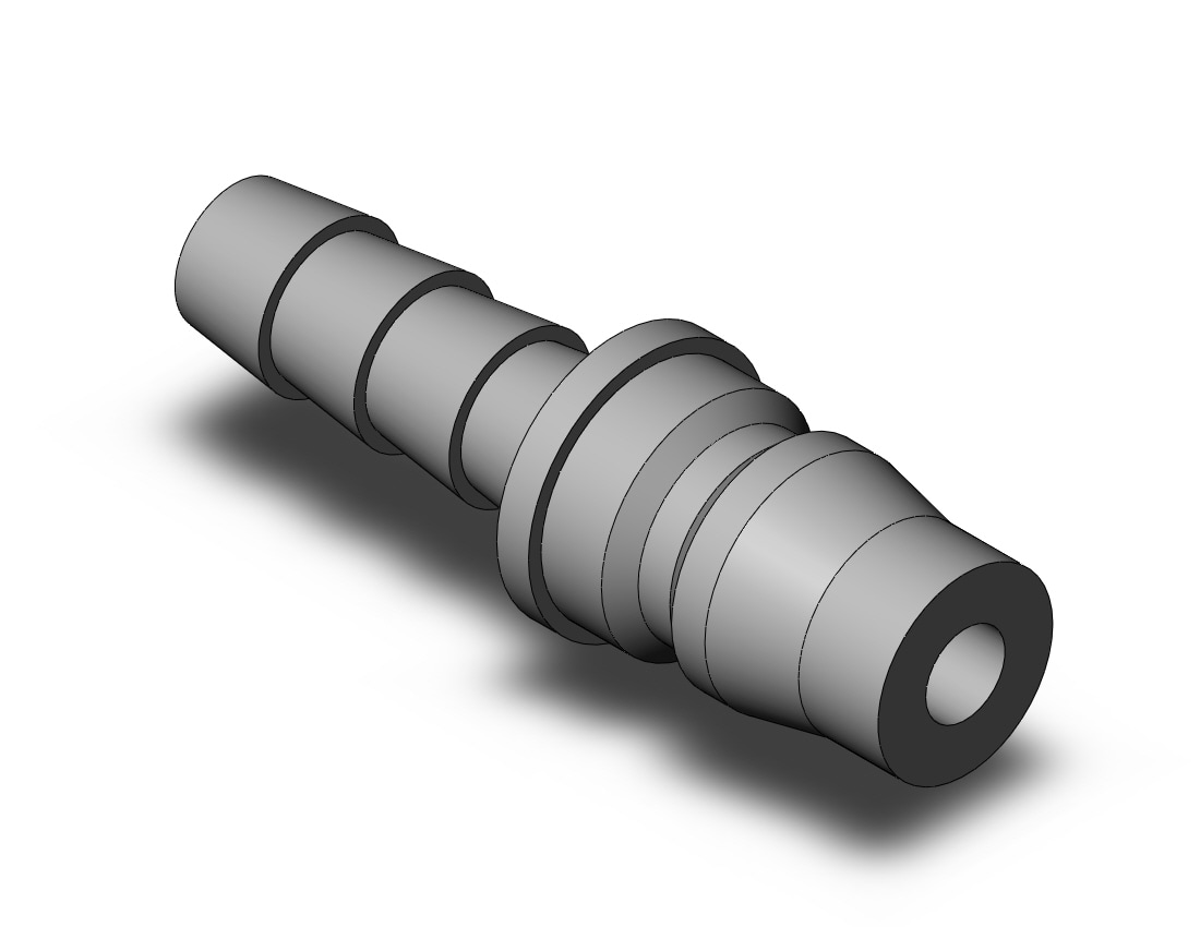 SMC KK130P-09B s coupler, w/barb fitting, KK13 S COUPLERS