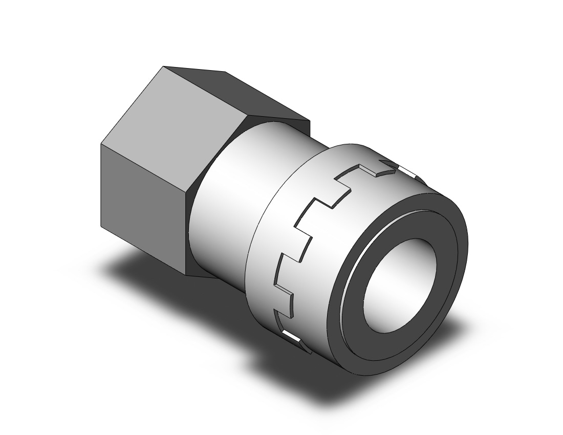 SMC KK130S-01F s coupler, female thread, KK13 S COUPLERS