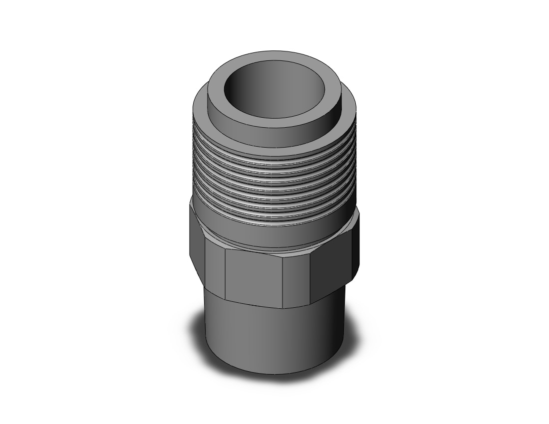 SMC KKA6S-06M-1 s coupler, stainless steel, KKA S COUPLERS