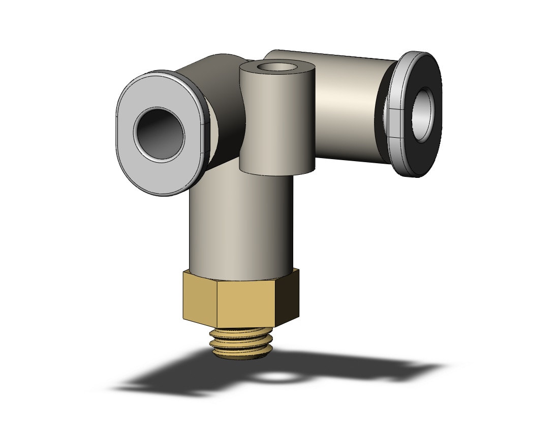 SMC KQ2D04-M5A1 fitting, delta union, ONE-TOUCH FITTING