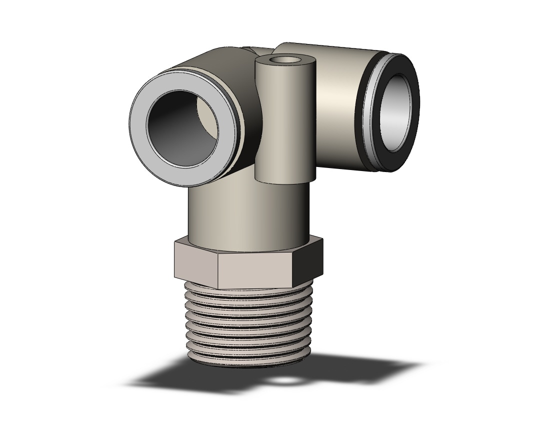 SMC KQ2D10-03NS fitting, delta union, ONE-TOUCH FITTING