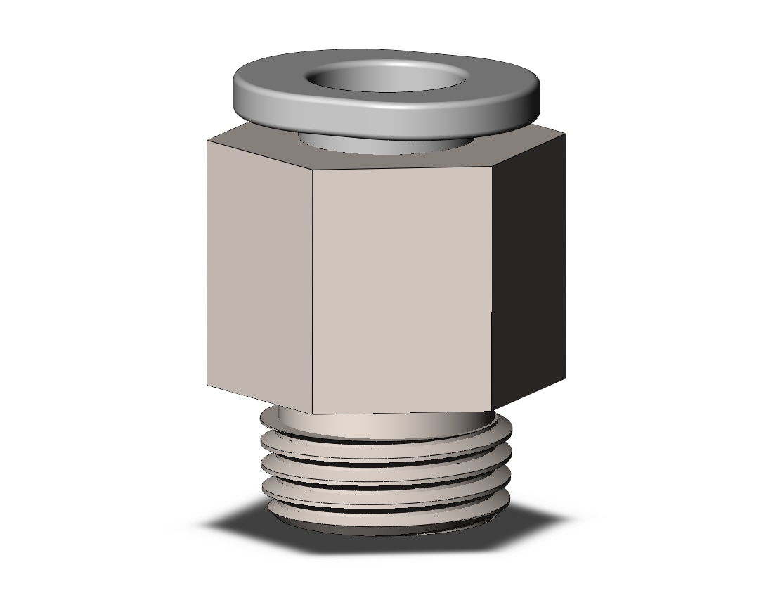 SMC KQ2H06-01NP1 fitting, male connector, ONE-TOUCH FITTING