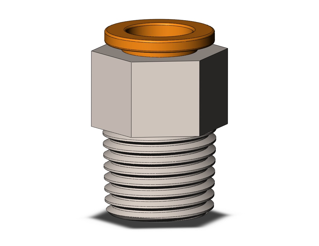 SMC KQ2H09-02N fitting, male connector, ONE-TOUCH FITTING