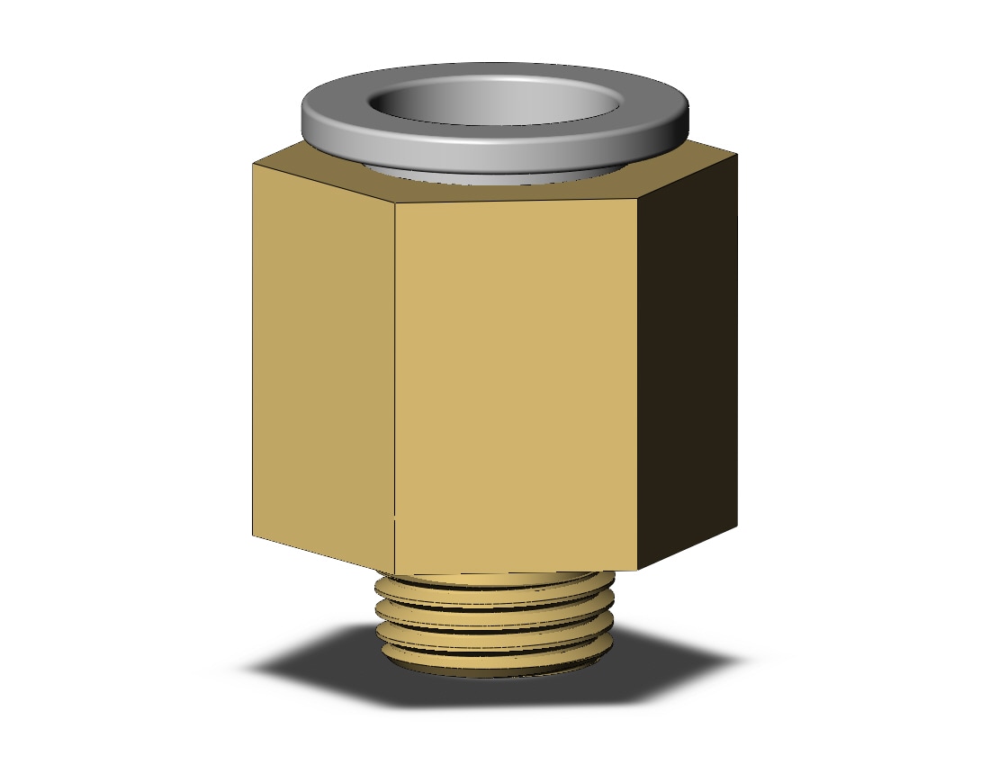 SMC KQ2H10-01AP fitting, male connector, ONE-TOUCH FITTING