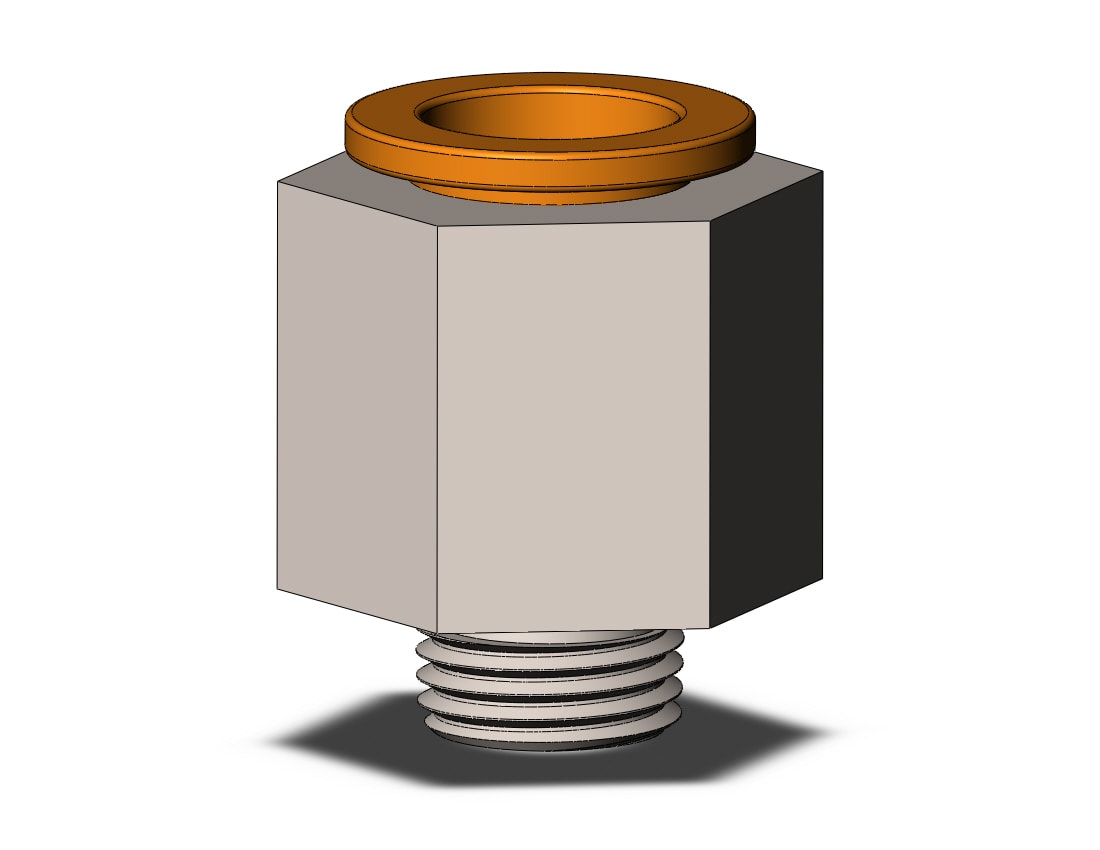 SMC KQ2H11-34NP fitting, male connector, ONE-TOUCH FITTING