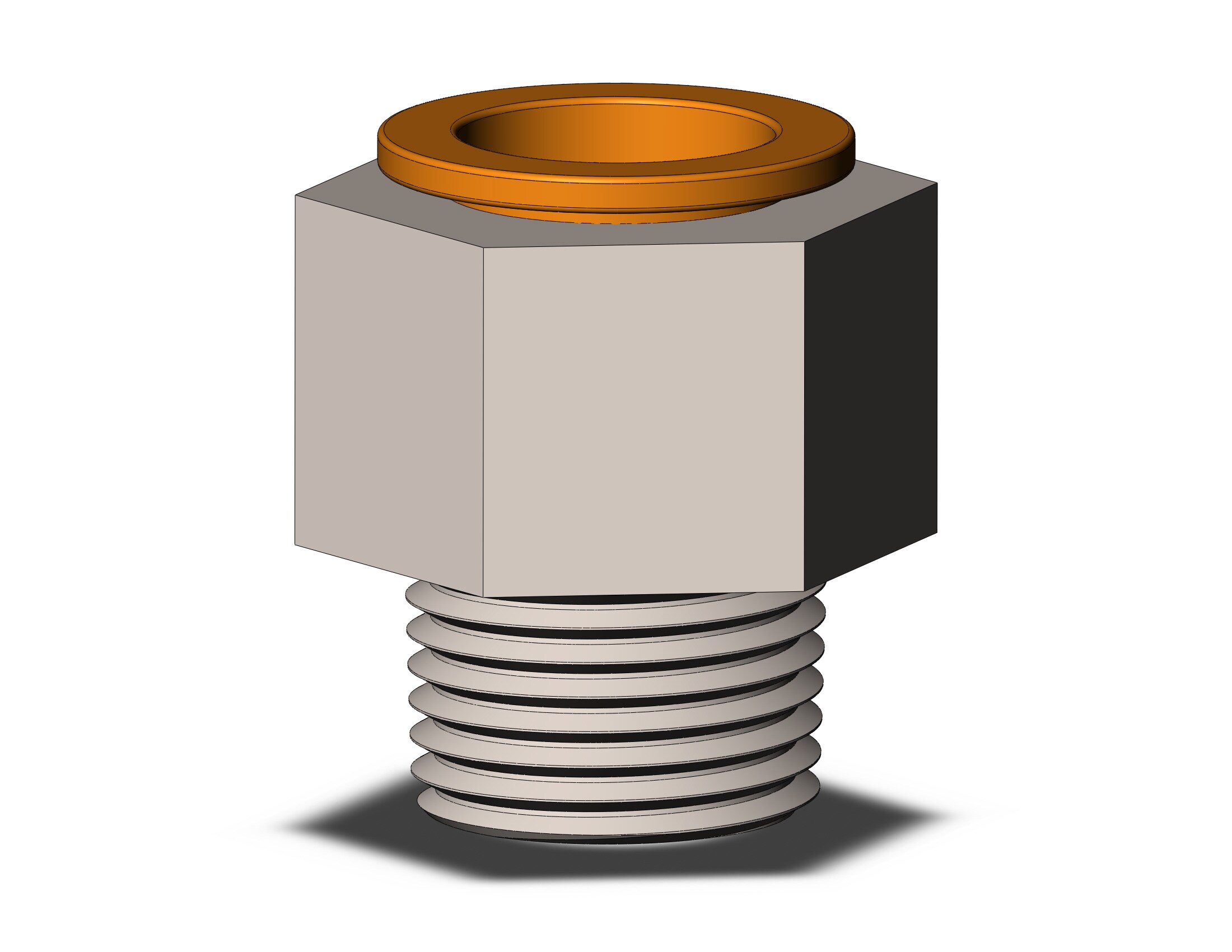 SMC KQ2H13-36N fitting, male connector, ONE-TOUCH FITTING