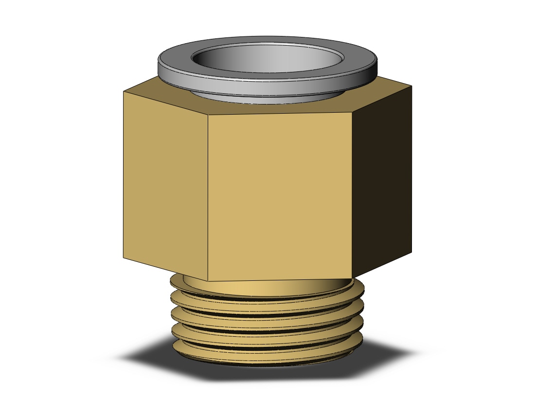 SMC KQ2H16-04AP fitting, male connector, ONE-TOUCH FITTING (sold in packages of 5; price is per piece)