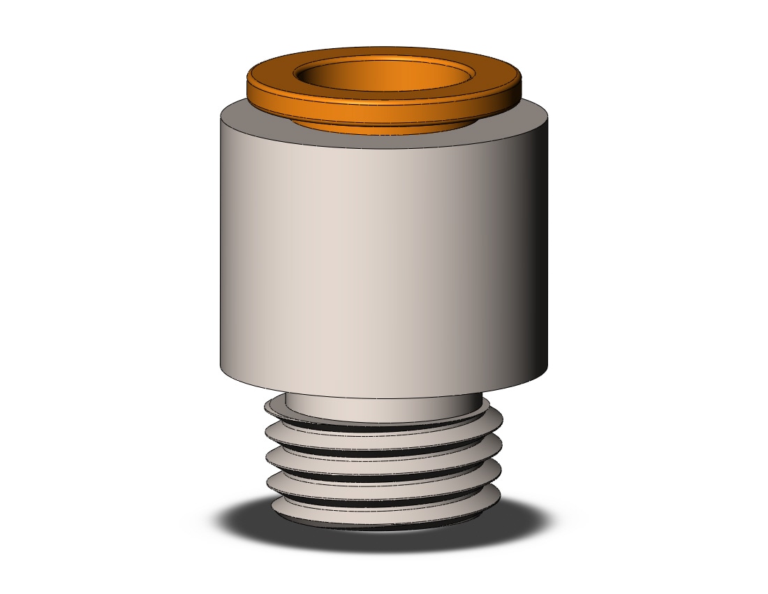 SMC KQ2S11-35NP fitting, hex hd male connector, ONE-TOUCH FITTING