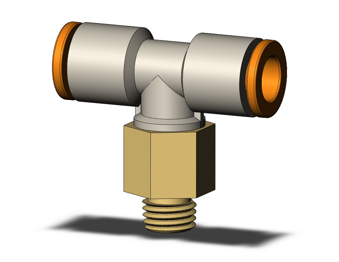 SMC KQ2T07-33AP fitting, branch tee, ONE-TOUCH FITTING