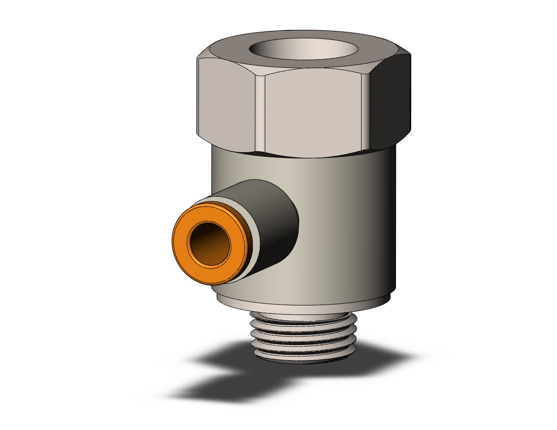 SMC KQ2VF03-34NP fitting, uni male elbow, ONE-TOUCH FITTING