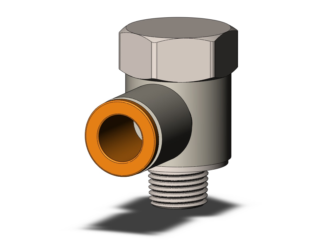 SMC KQ2VF09-34NS fitting, uni male elbow, ONE-TOUCH FITTING