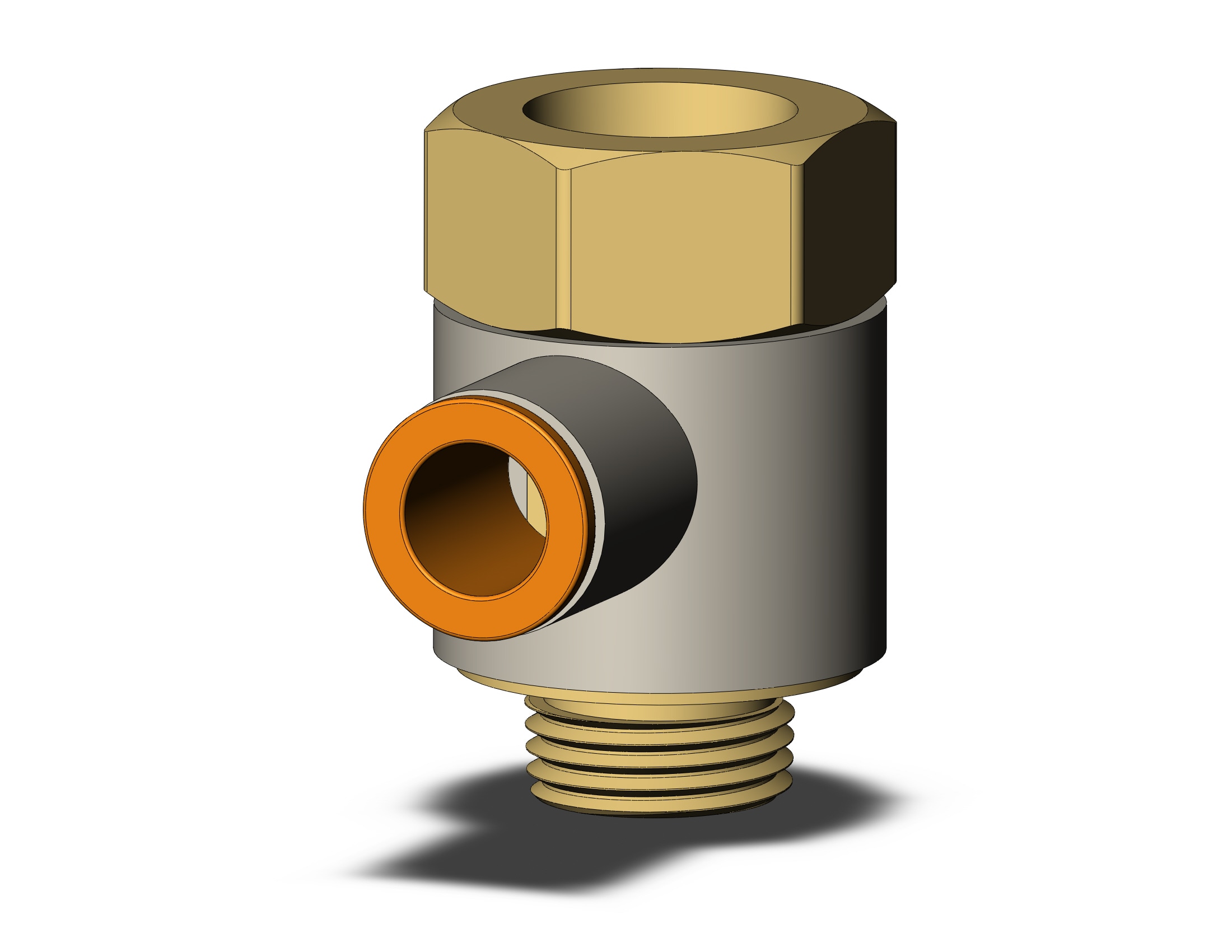 SMC KQ2VF11-36AP fitting, uni male elbow, ONE-TOUCH FITTING