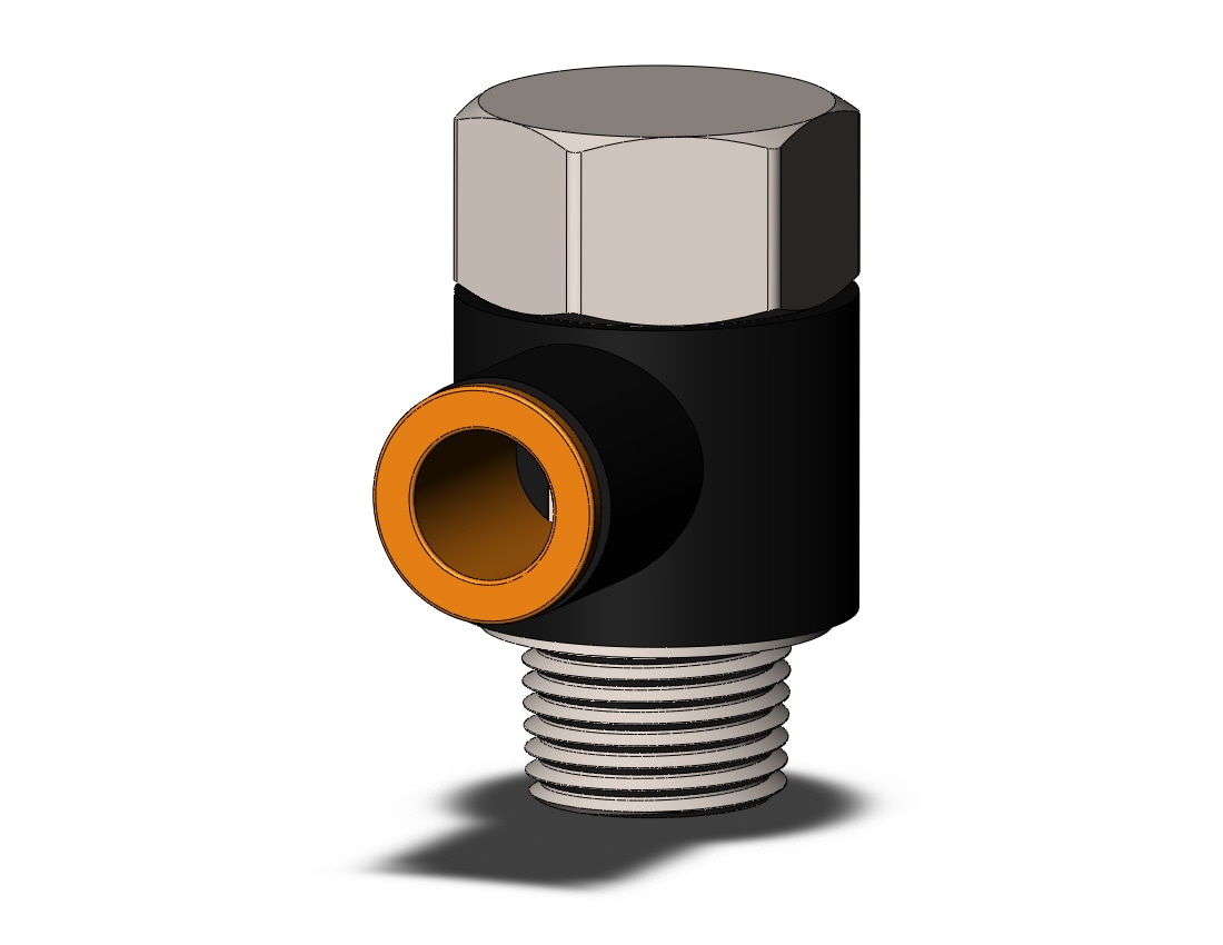 SMC KQ2VF11-36N-X35 fitting, uni male elbow, ONE-TOUCH FITTING