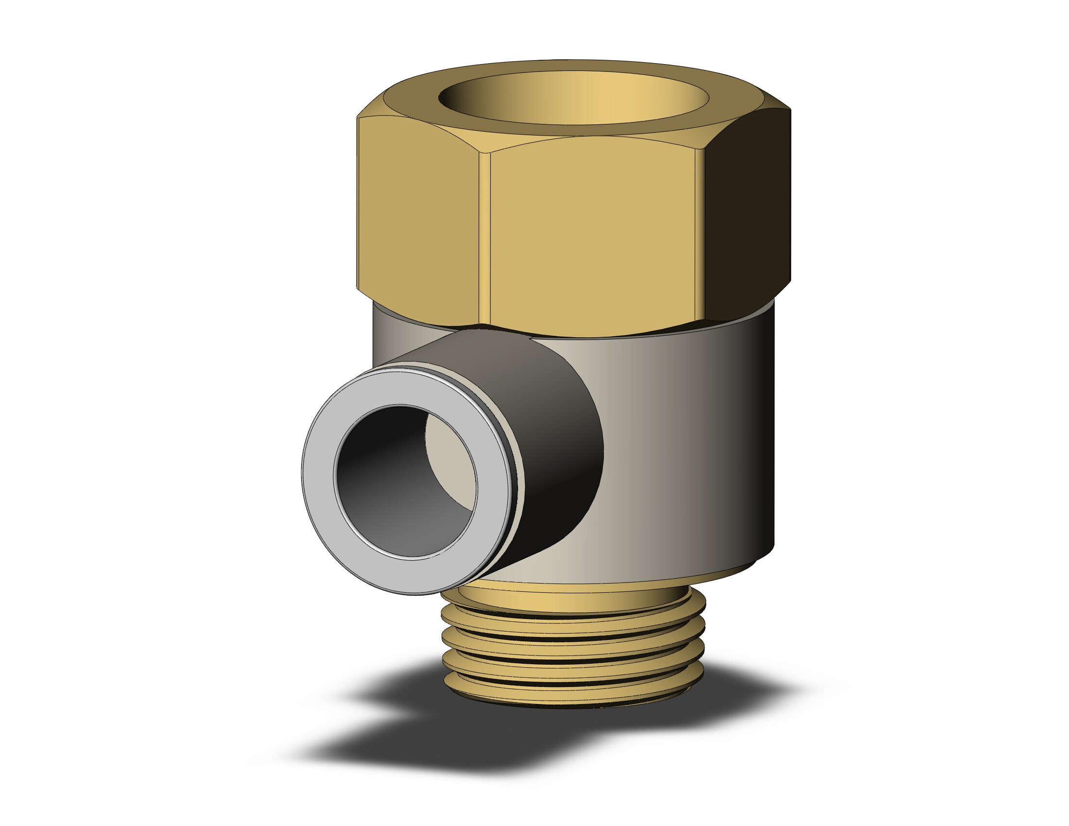 SMC KQ2VF12-04AP fitting, uni male elbow, ONE-TOUCH FITTING