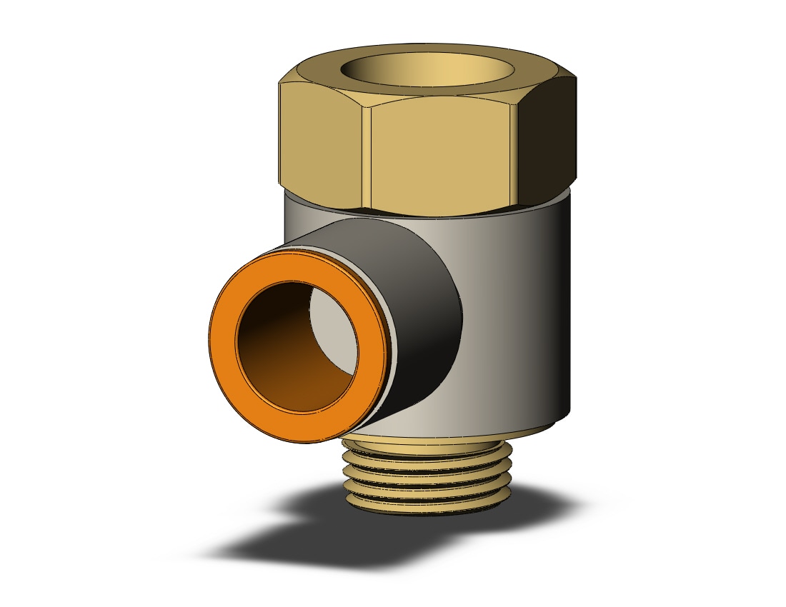 SMC KQ2VF13-36AP fitting, uni male elbow, ONE-TOUCH FITTING