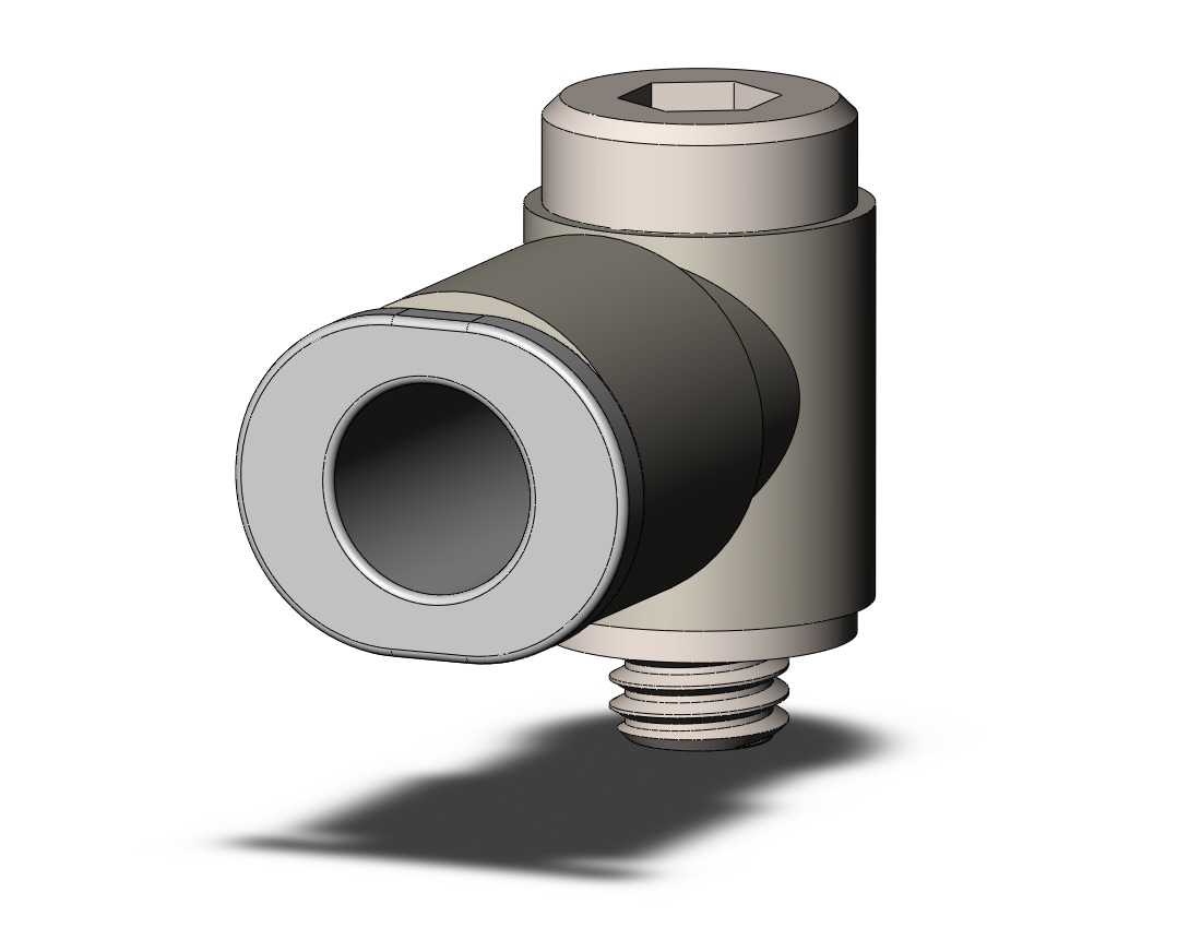 SMC KQ2VS06-M5N1 fitting, hex hd uni male elbow, ONE-TOUCH FITTING