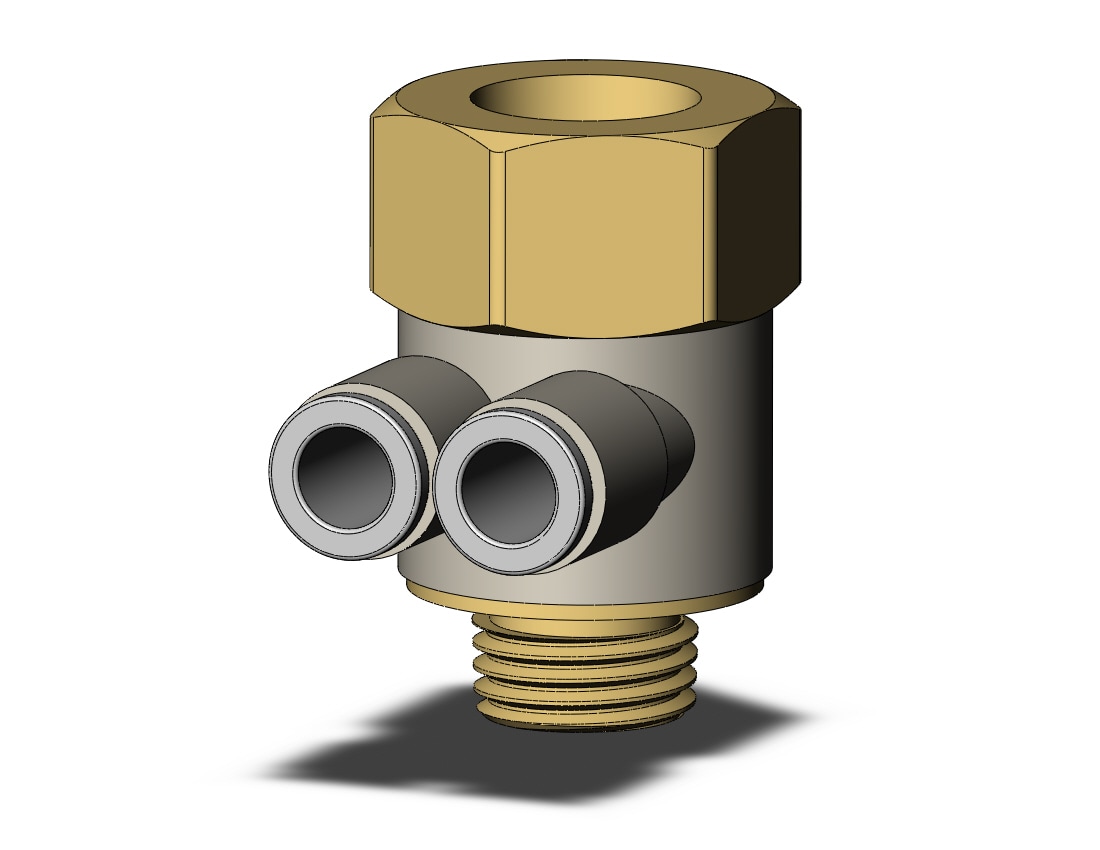 SMC KQ2ZF06-02AP fitting, br uni female elbow, ONE-TOUCH FITTING