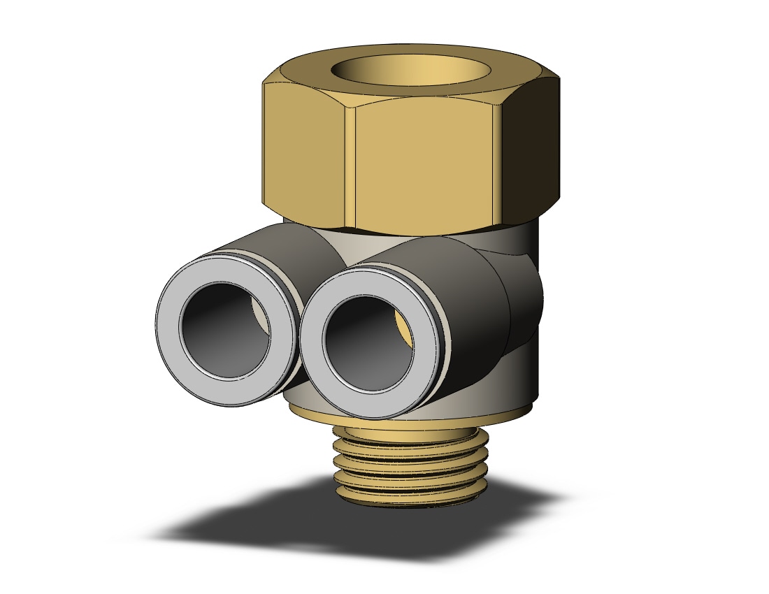 SMC KQ2ZF08-02AP fitting, br uni female elbow, ONE-TOUCH FITTING