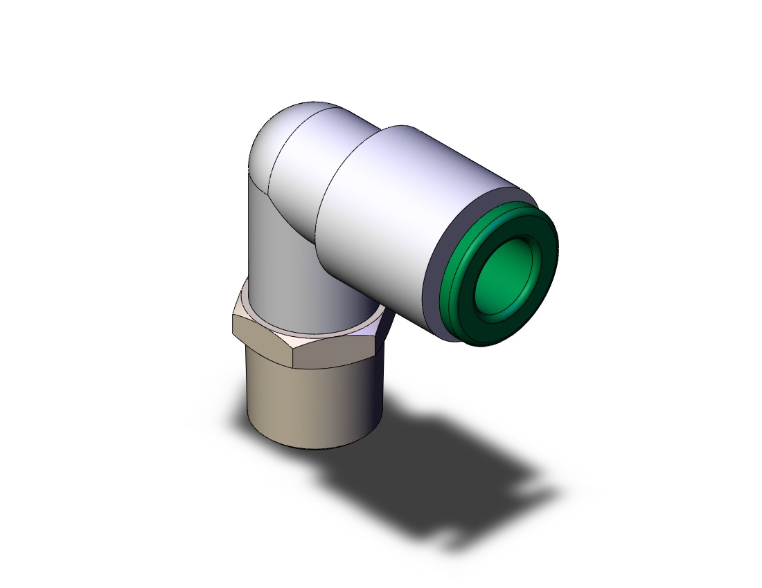 SMC KRL07-34SW2 fitting, union elbow, ONE-TOUCH FITTING, FLAME RESISTANT