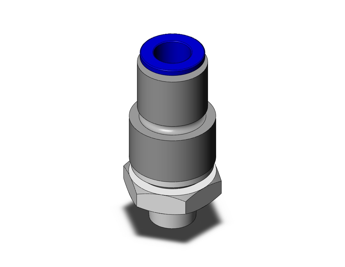 SMC KSH11-U02 fitting, male connector, ONE-TOUCH FITTING, ROTARY TYPE