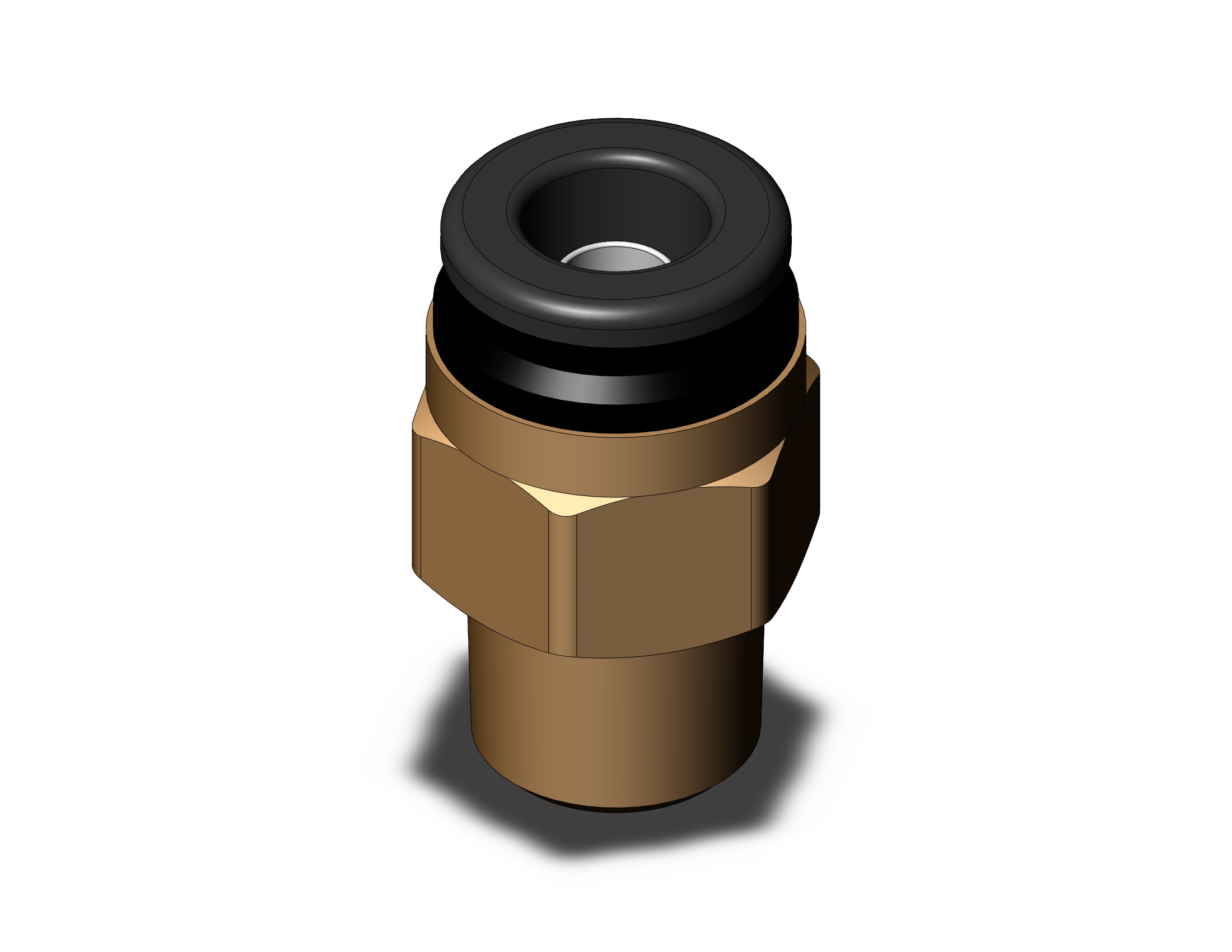 SMC KV2H07-34S fitting, male connector, KV2 FITTING