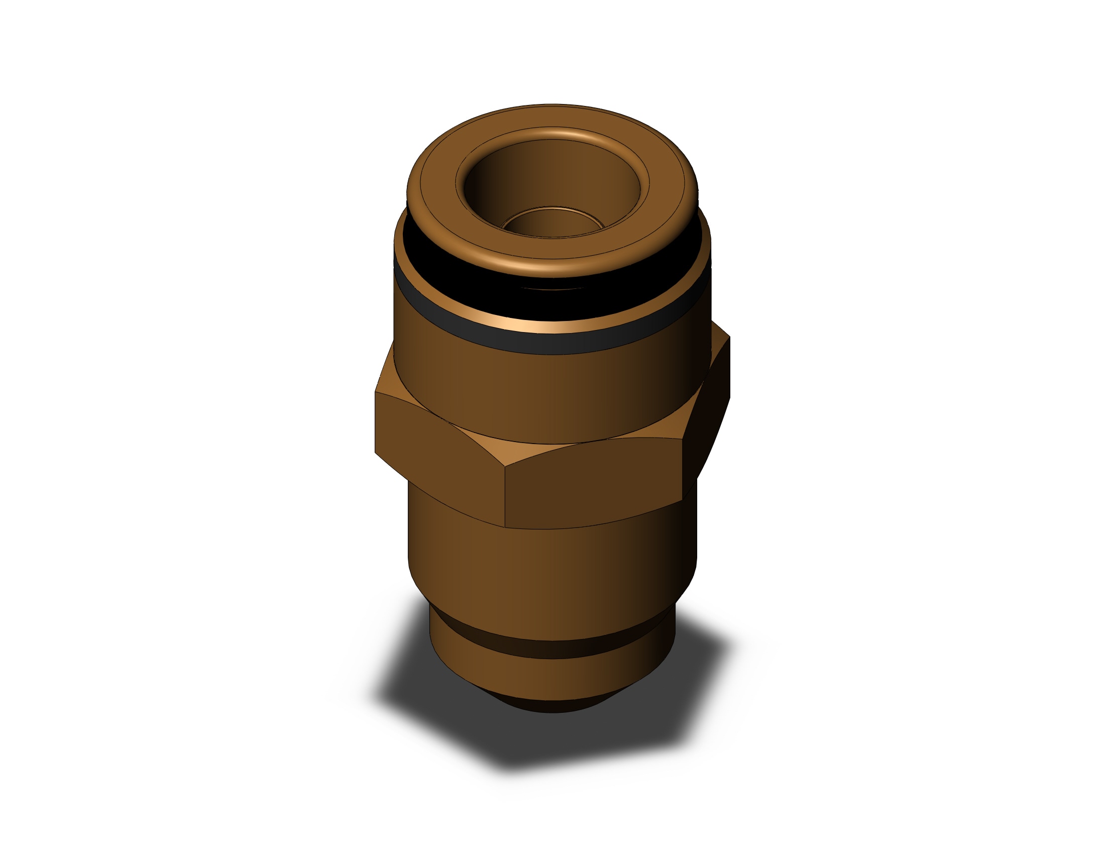 SMC KV2H11-S06 straight sae flare, KV2 FITTING