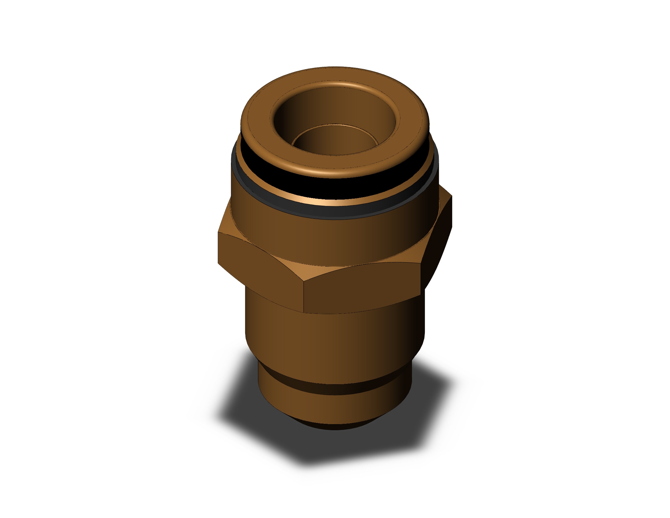 SMC KV2H13-S08 straight sae flare, KV2 FITTING