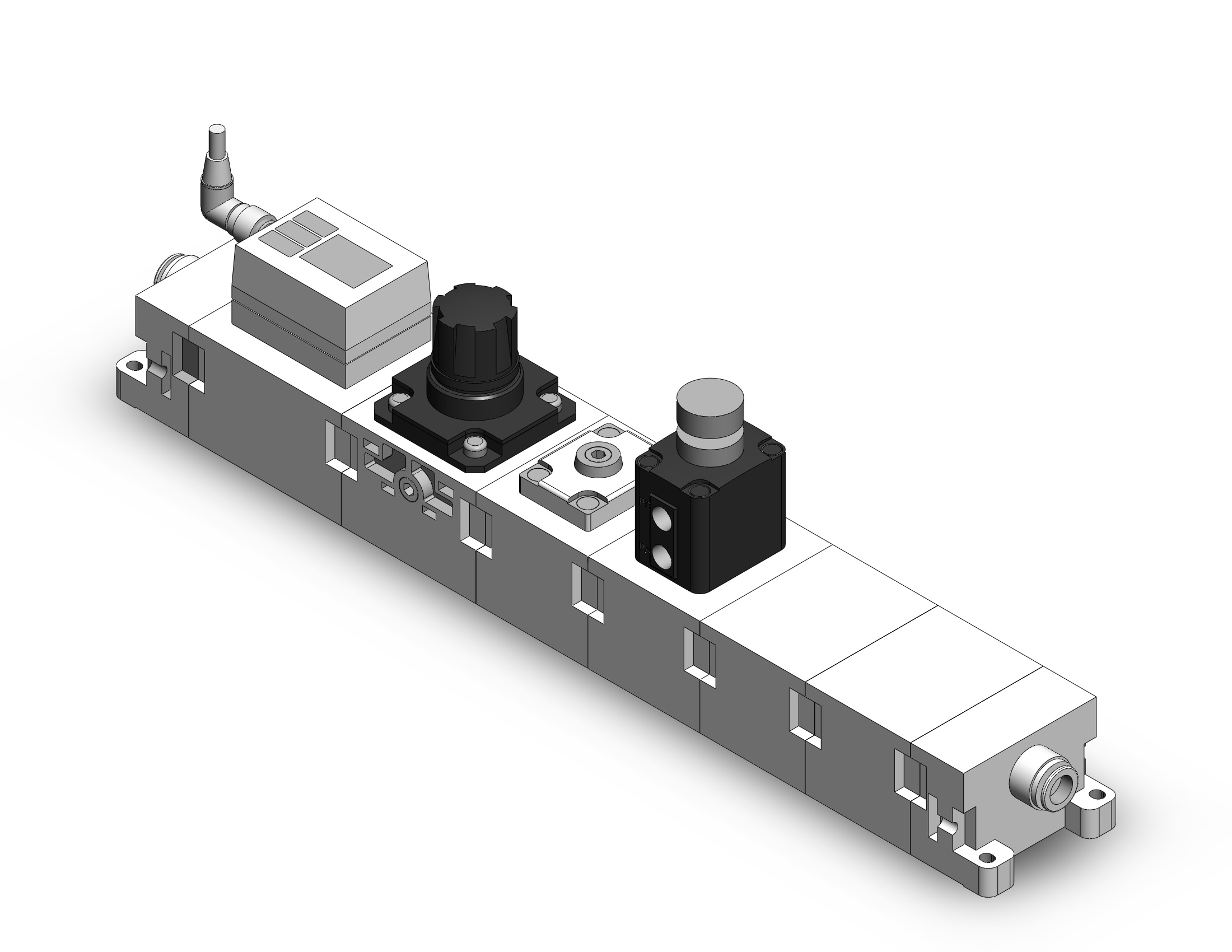 SMC LLB4-1-P6R1V1F module, clean air, high flow, CLEAN AIR MODULE