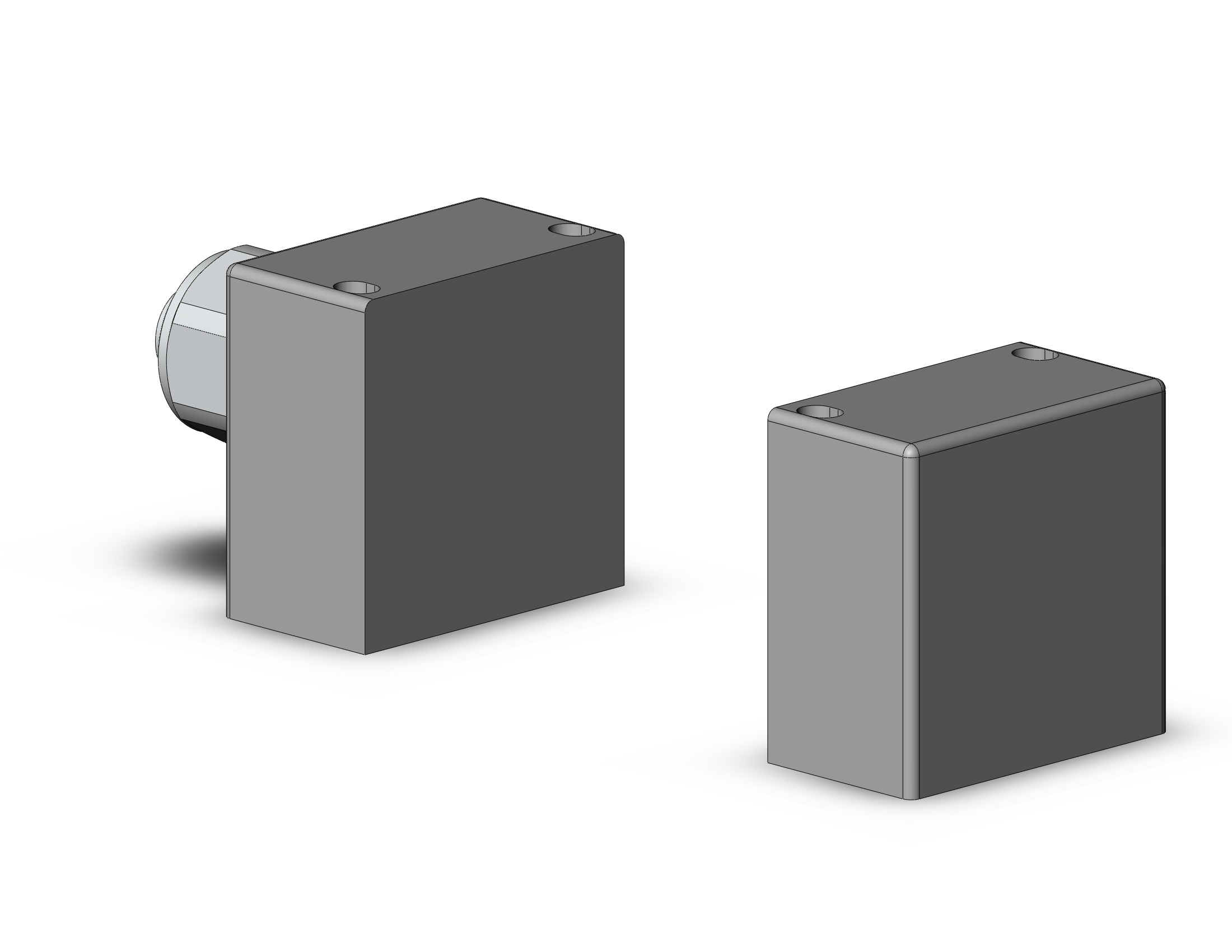 SMC LLC3A-02-S1100 mfld base, fluoropolymer, FLUOROPOLYMER VALVES & REG