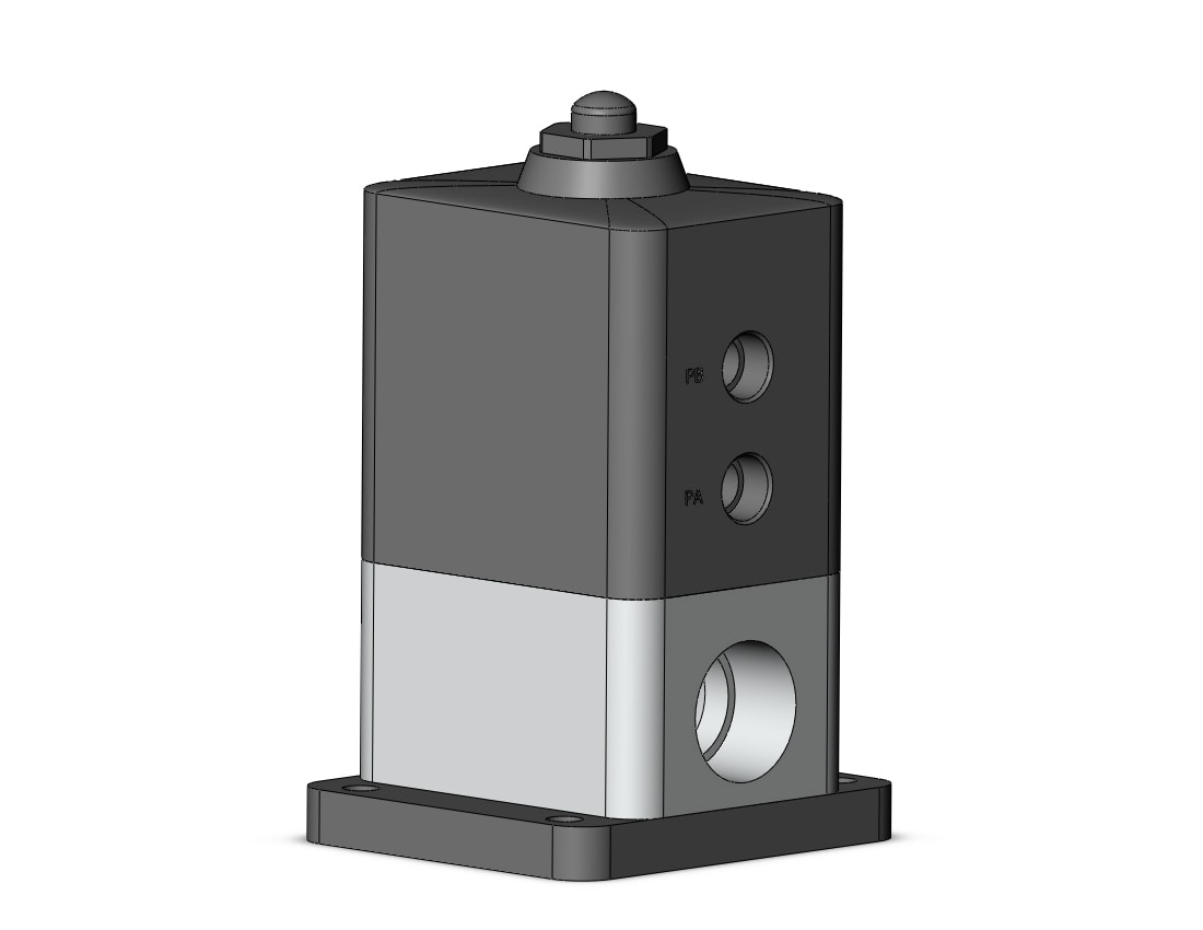 SMC LVA40-04-C4-V high purity chemical liquid valve, HIGH PURITY CHEMICAL VALVE, AIR OPERATED