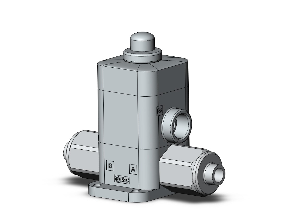 SMC LVC20-S06-1-Z fluoropolymer, valve, FLUOROPOLYMER VALVES and REG