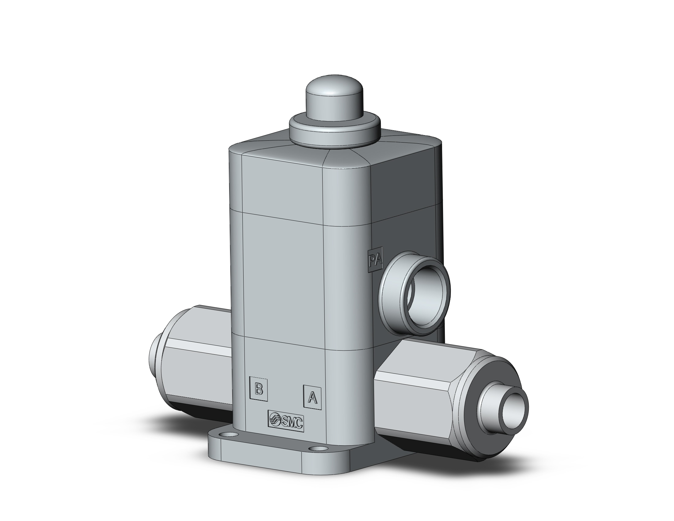 SMC LVC20-S07-1-Z fluoropolymer, valve, FLUOROPOLYMER VALVES and REG