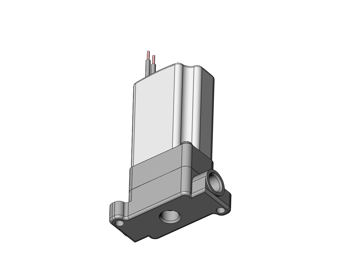 SMC LVM155RHY-5A1U valve, chemical, base mounted, LVM110 CHEMICAL VALVE, 3-PORT