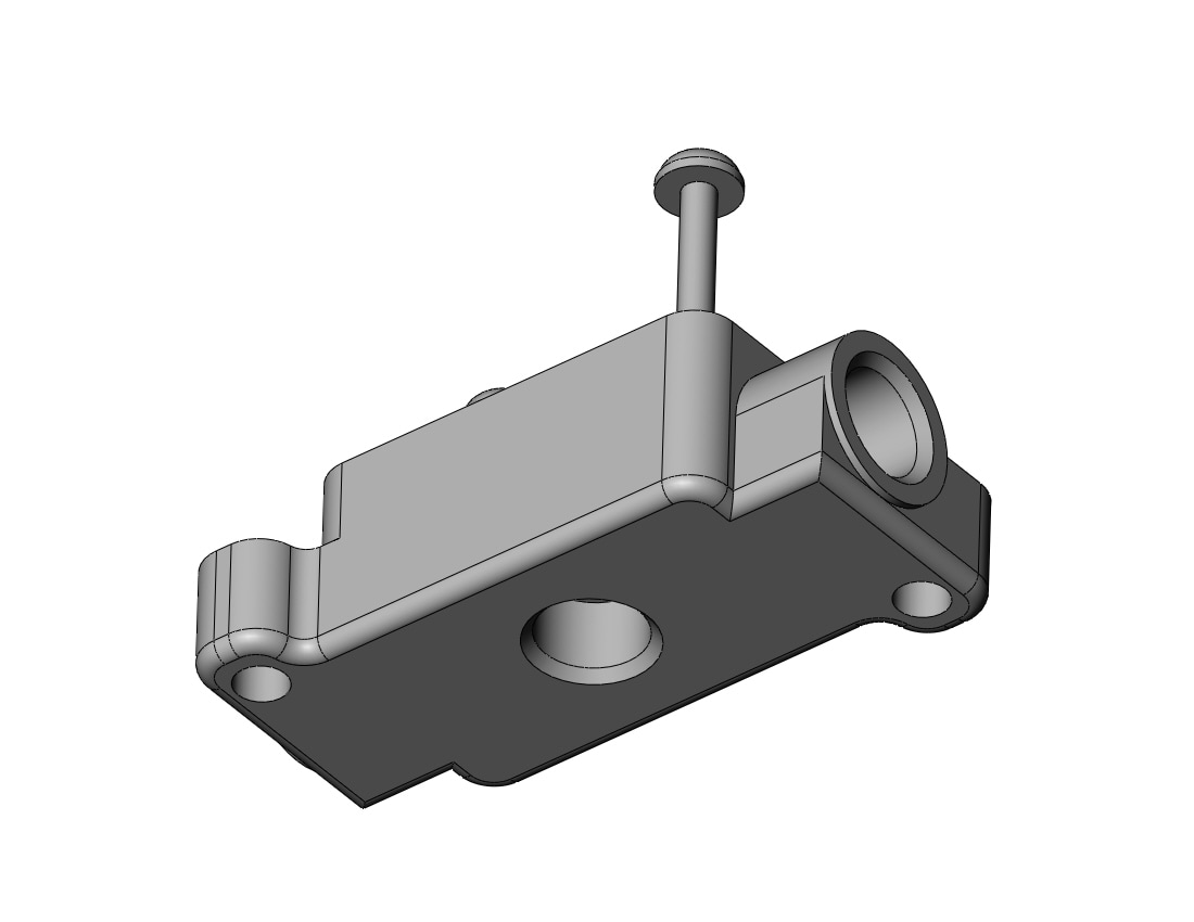 SMC LVM155RY-5A1U-Q valve, chemical, base mounted, LVM CHEMICAL VALVE, 2 PORT