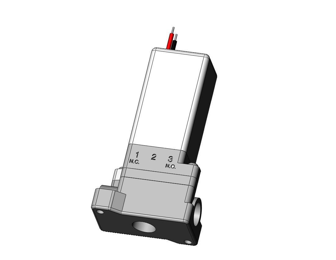 SMC LVM205R-5C1N valve, chemical, LVM110 CHEMICAL VALVE, 3-PORT