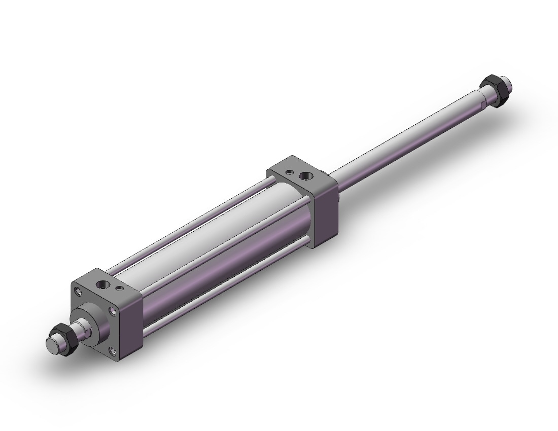 SMC MDBWB50TN-200Z cylinder, mb-z, tie rod, TIE ROD CYLINDER