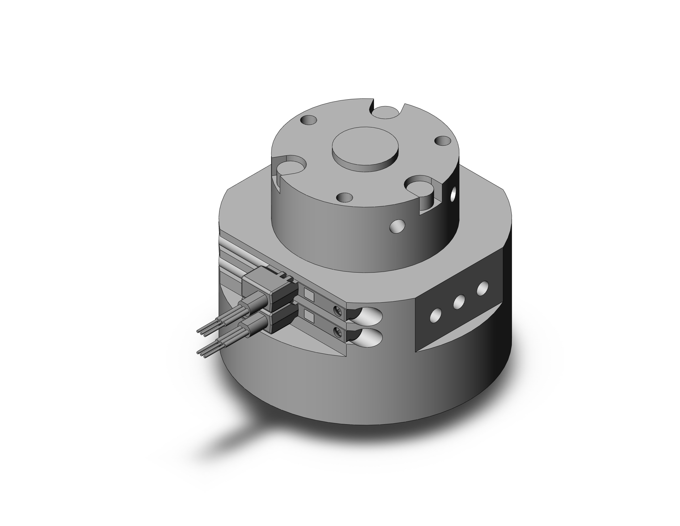 SMC MDHR3-15R-M9PV gripper, rotary, MHR GRIPPERS