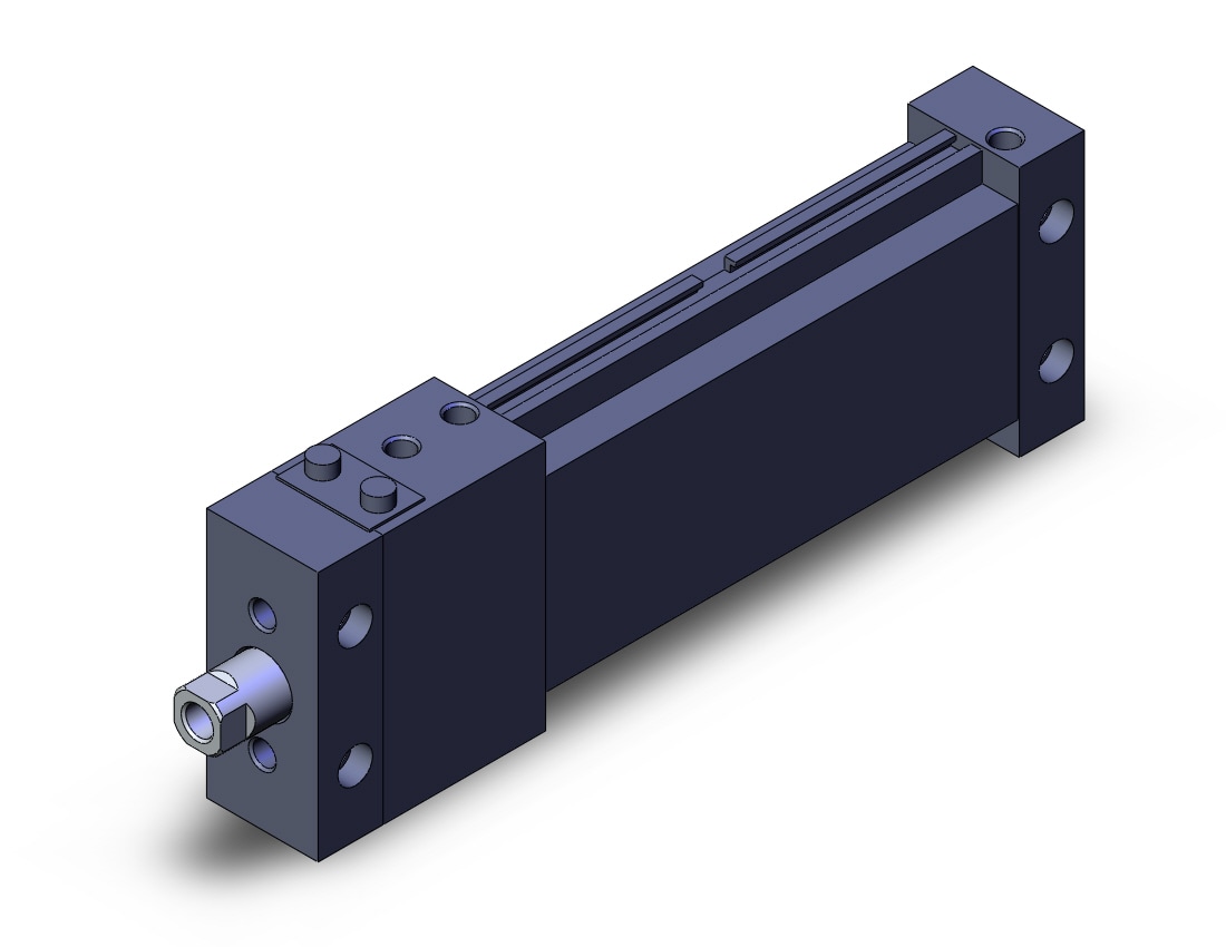 SMC MDLUB25-75D-B cyl, plate, with lock, auto-sw, MLU PLATE CYLINDER