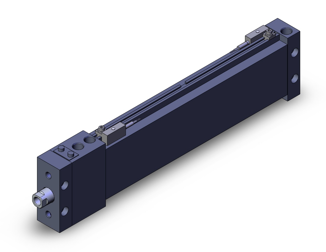 SMC MDLUB32TN-200D-B-J79W cyl, plate, with lock, auto-sw, MLU PLATE CYLINDER