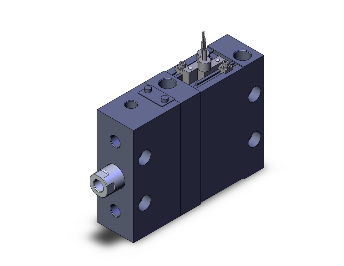 SMC MDLUB50-15D-F-A73C cyl, plate, with lock, auto-sw, MLU PLATE CYLINDER