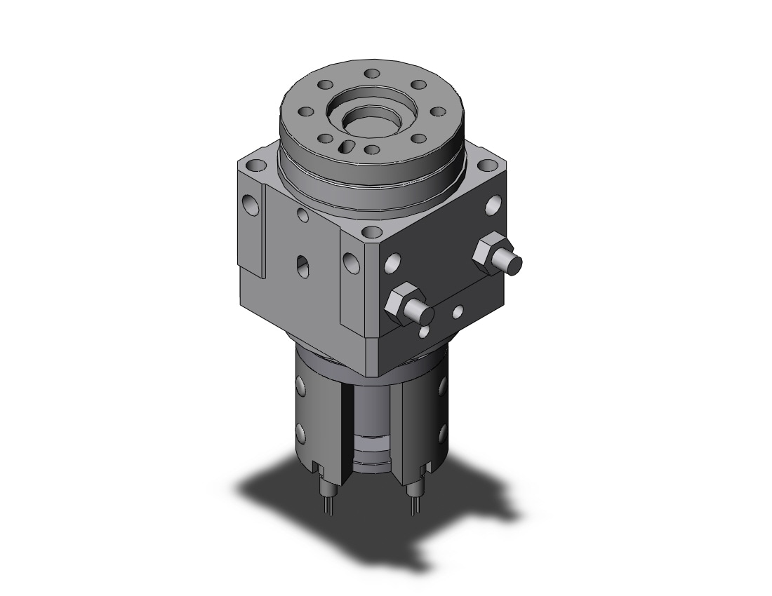 SMC MDSUA1-90S-90A rotary table, high precision type, ROTARY ACTUATOR