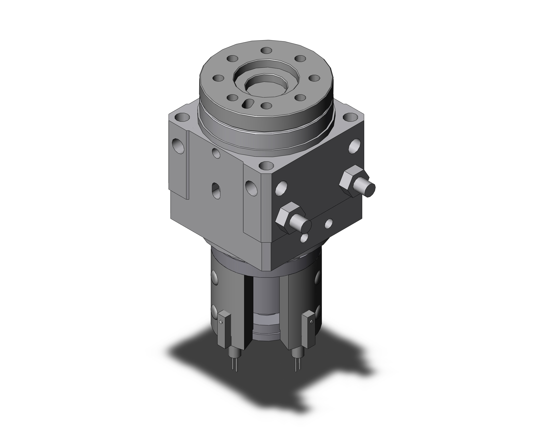 SMC MDSUA1-90S-93A rotary table, high precision type, ROTARY ACTUATOR