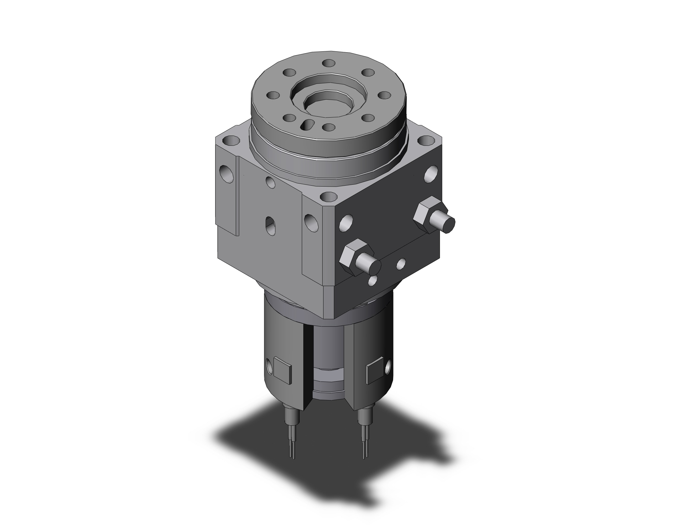 SMC MDSUA1-90S-T99 rotary table, high precision type, ROTARY ACTUATOR