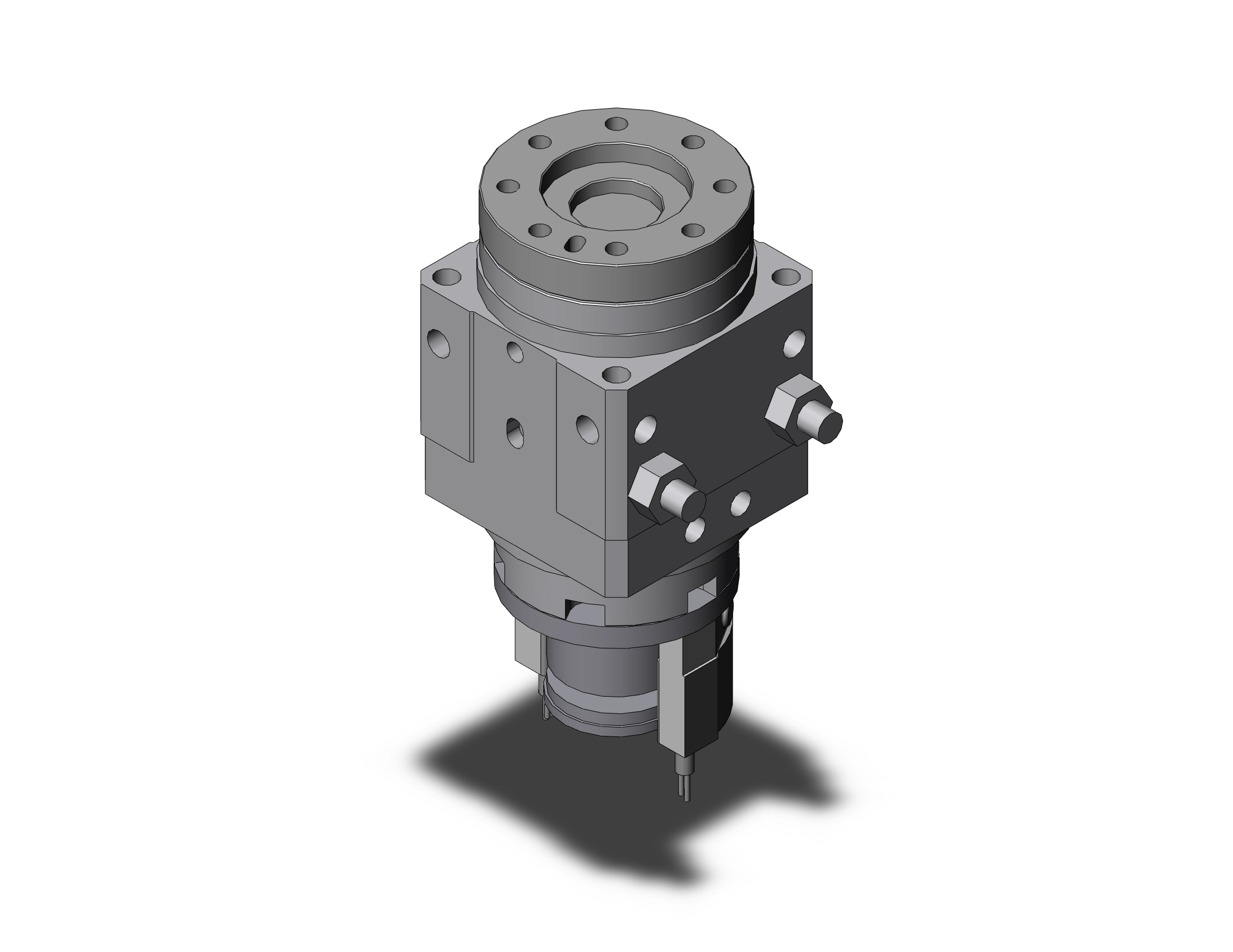 SMC MDSUA7-180S-R80 rotary table, high precision type, ROTARY ACTUATOR